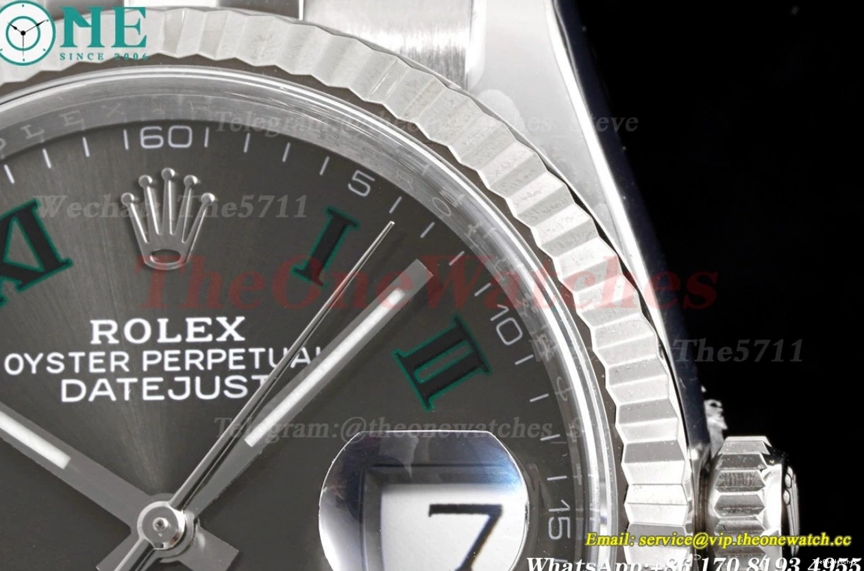 SH3235 SS SS 36mm Rmn Clean 126234 Grey Datejust Jub 0117